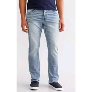 Buckle BKE Nolan Men’s Straight Leg Jeans 33R Cotton Stretch APB2604